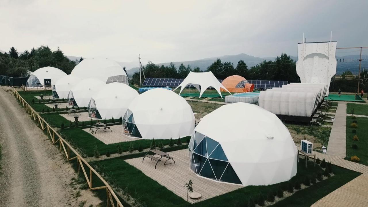 Hotel Глемпінг Едельвейс Oryavchyk Esterno foto
