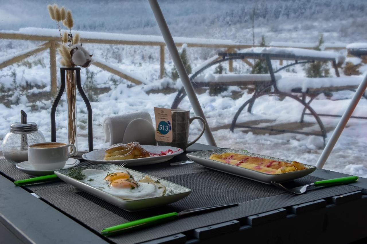 Hotel Глемпінг Едельвейс Oryavchyk Esterno foto