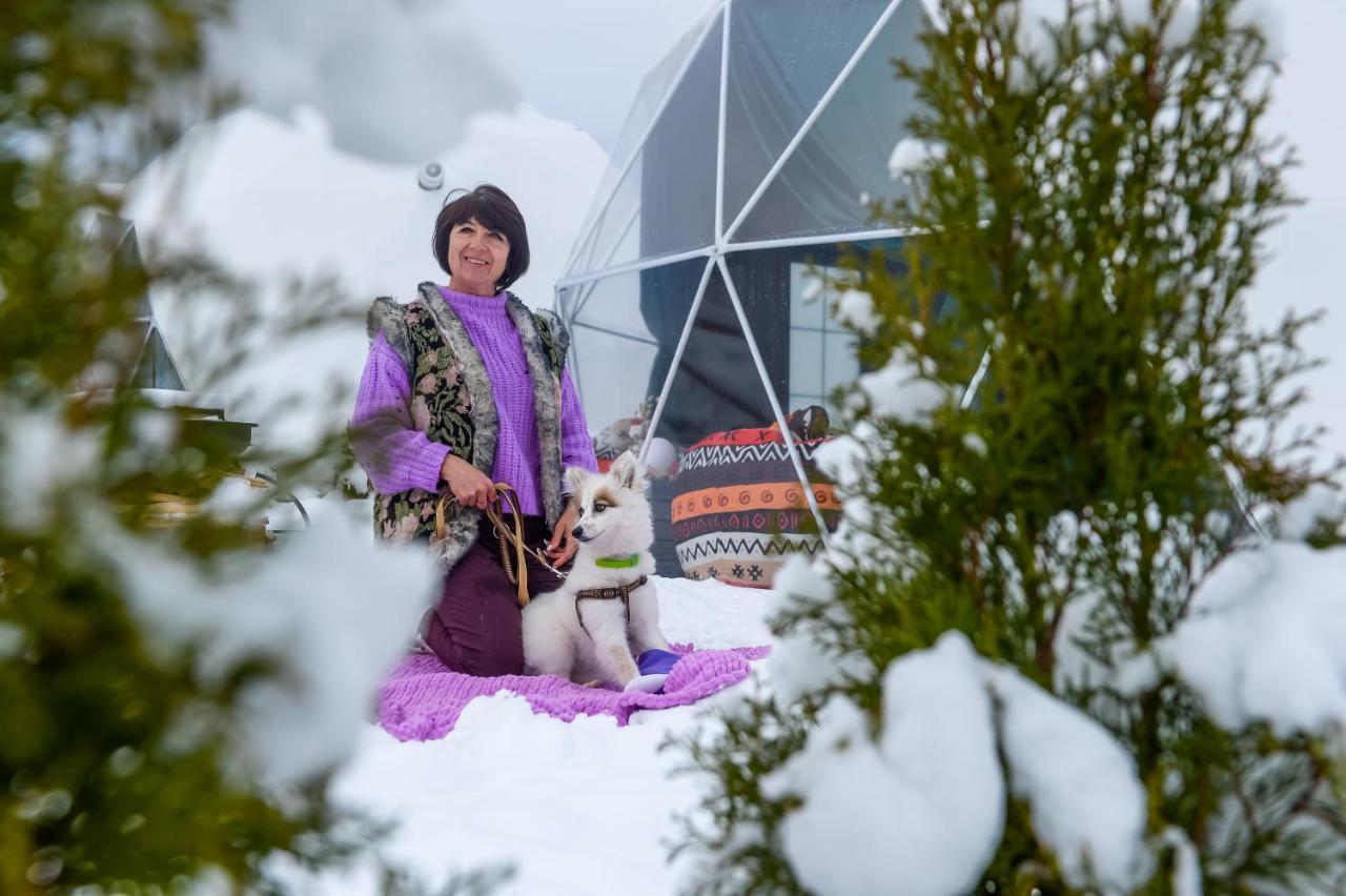 Hotel Глемпінг Едельвейс Oryavchyk Esterno foto