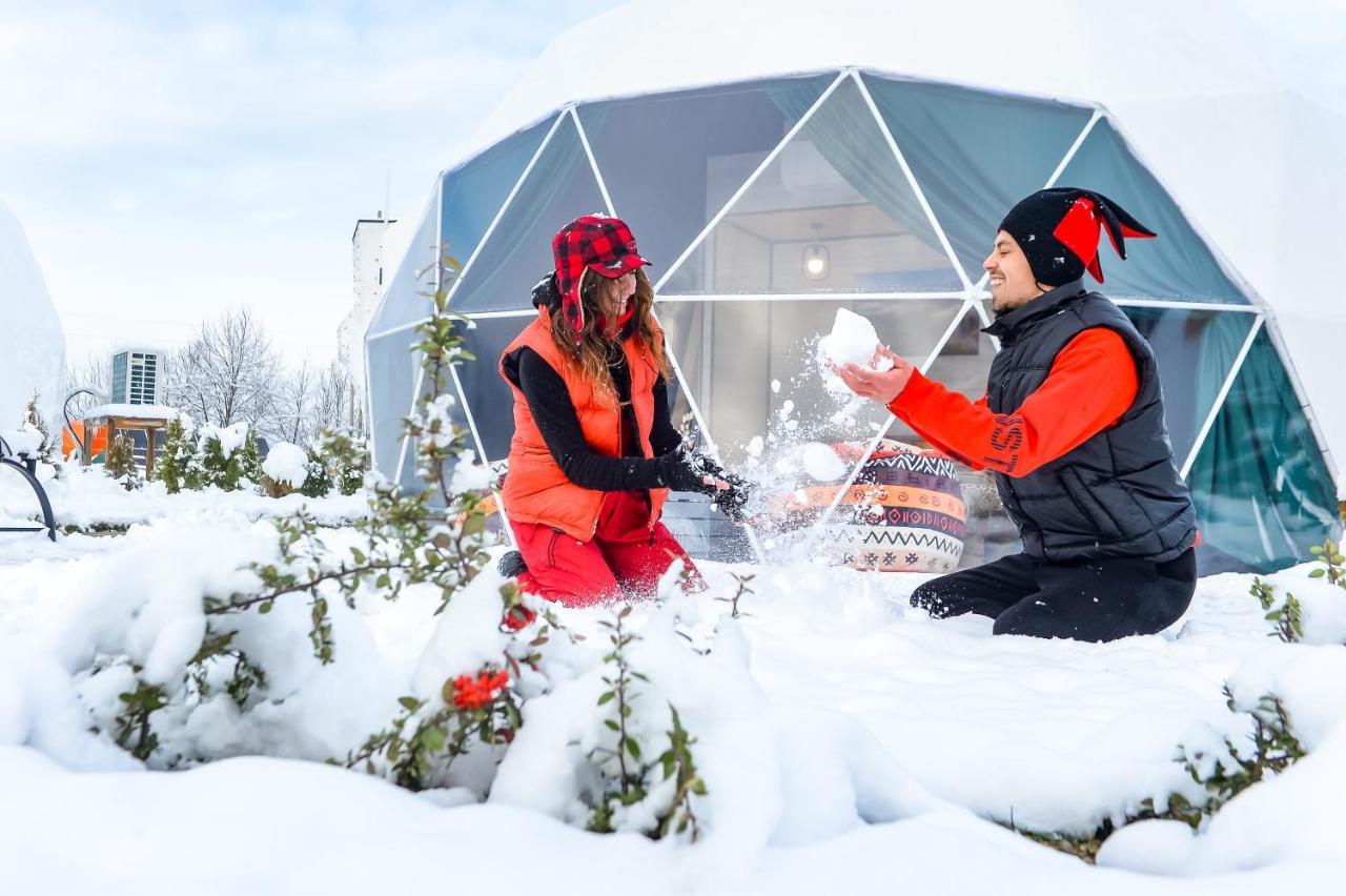 Hotel Глемпінг Едельвейс Oryavchyk Esterno foto