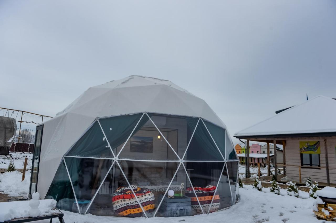 Hotel Глемпінг Едельвейс Oryavchyk Esterno foto