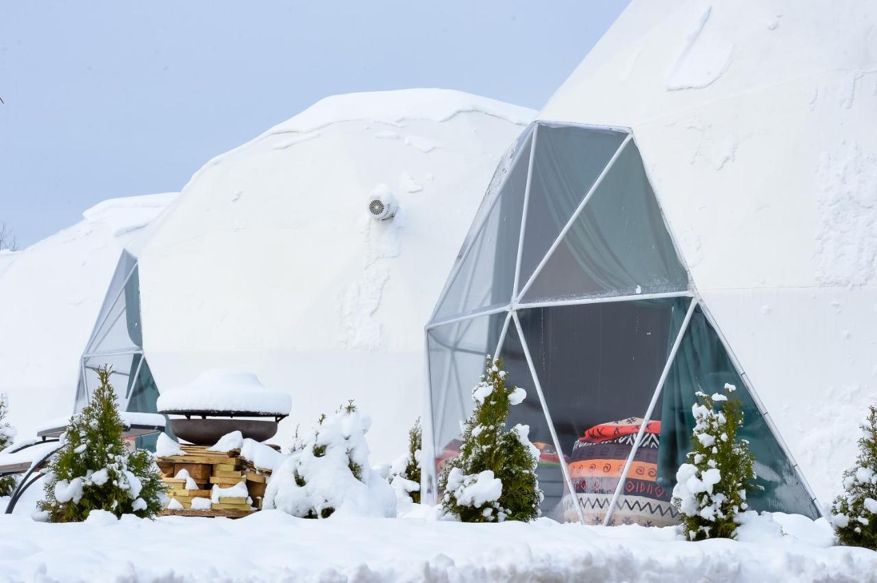 Hotel Глемпінг Едельвейс Oryavchyk Esterno foto